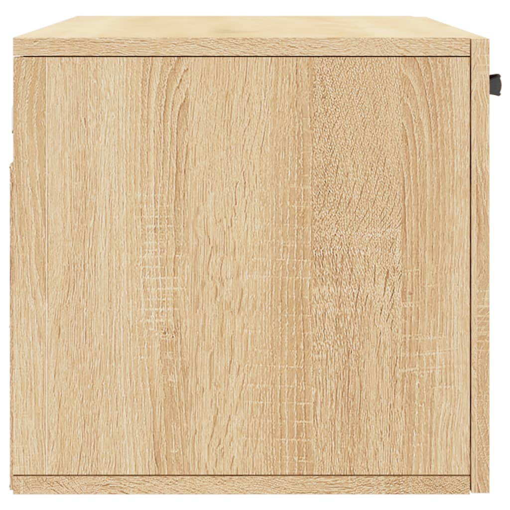 Wandschrank Sonoma-Eiche 80x36,5x35 cm Holzwerkstoff