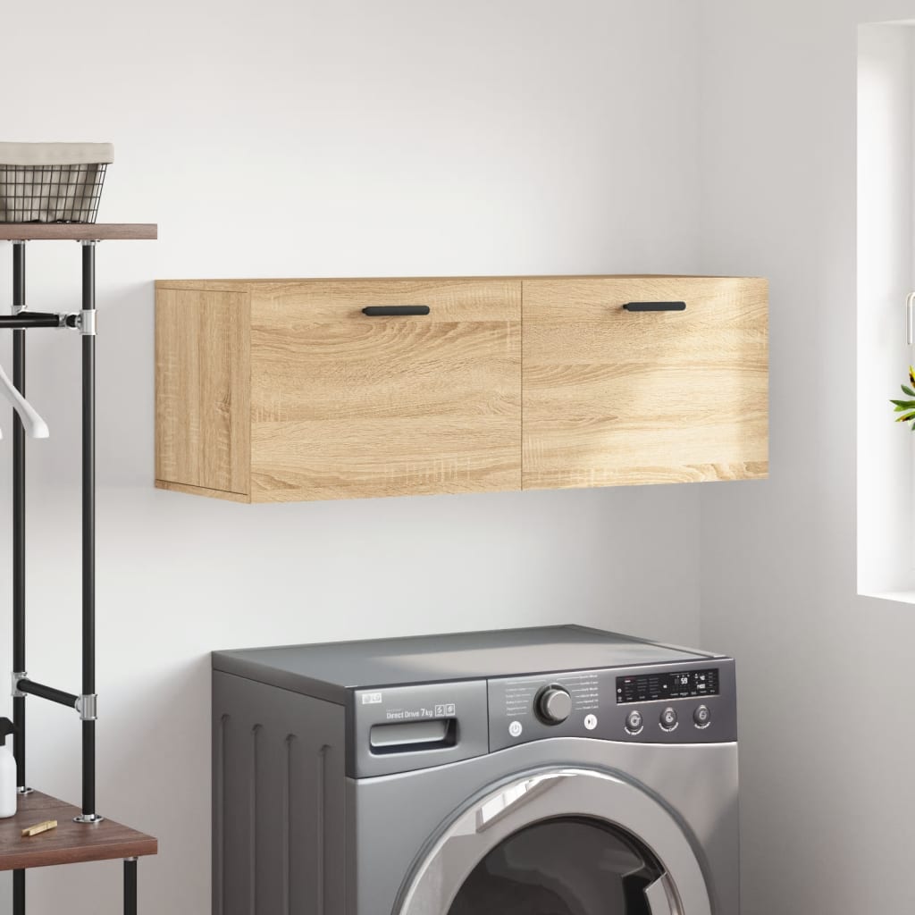 Wandschrank Sonoma-Eiche 100x36,5x35 cm Holzwerkstoff