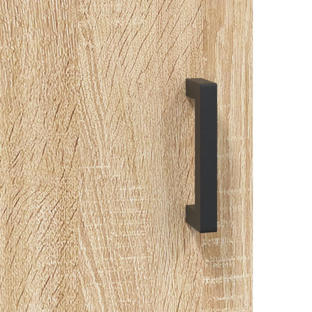 Wandschrank Sonoma-Eiche 69,5x34x90 cm Holzwerkstoff
