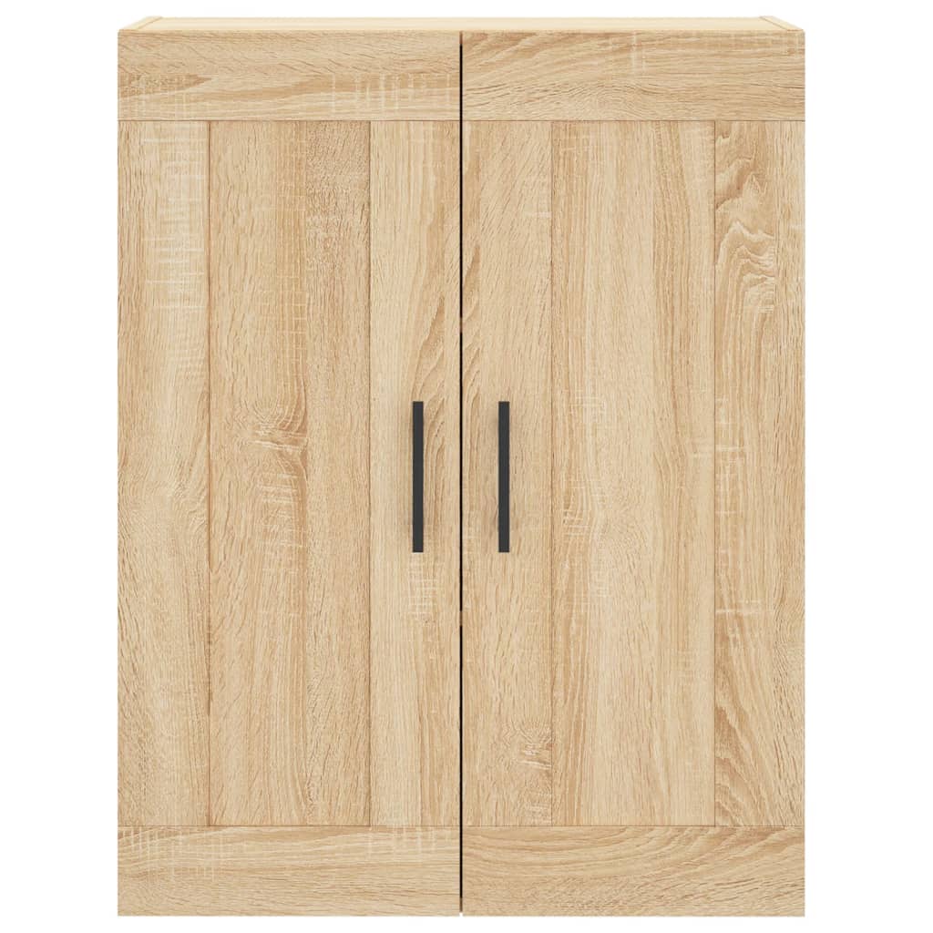 Armoire murale chêne Sonoma 69,5x34x90 cm matériau bois