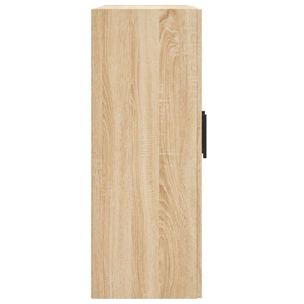 Armoire murale chêne Sonoma 69,5x34x90 cm matériau bois