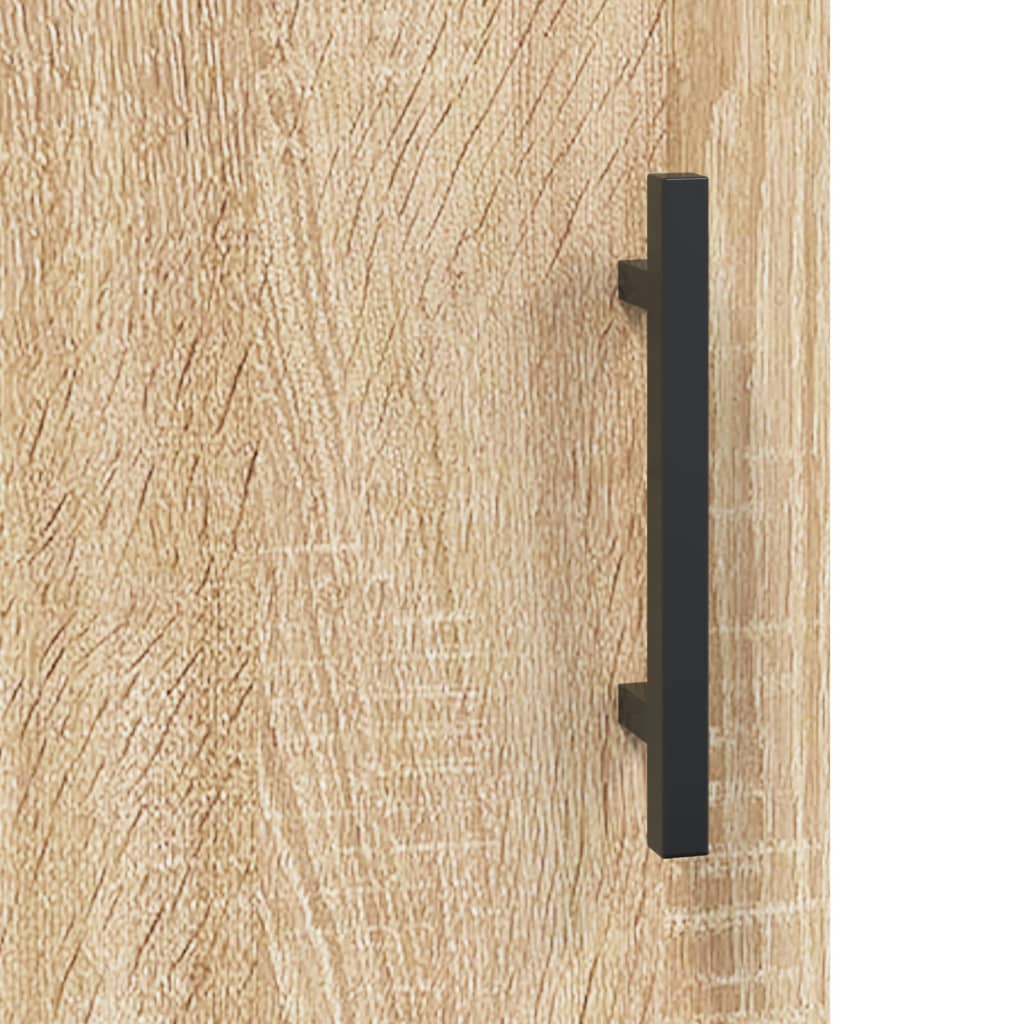 Armoire murale chêne Sonoma 69,5x34x90 cm matériau bois