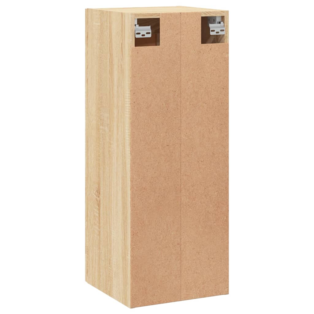Wandschrank Sonoma-Eiche 34,5x34x90 cm Holzwerkstoff
