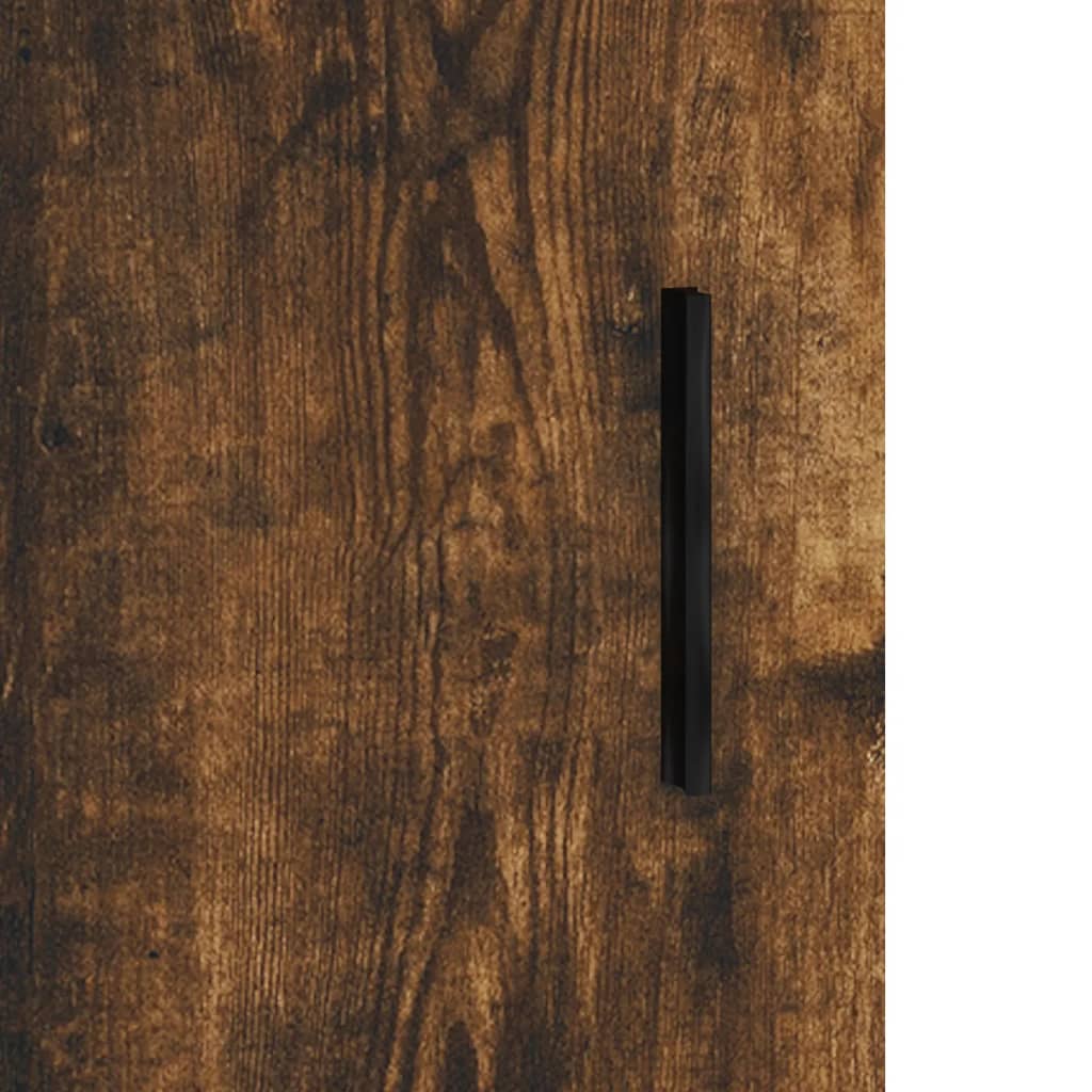 Wandschrank Räuchereiche 34,5x34x90 cm Holzwerkstoff