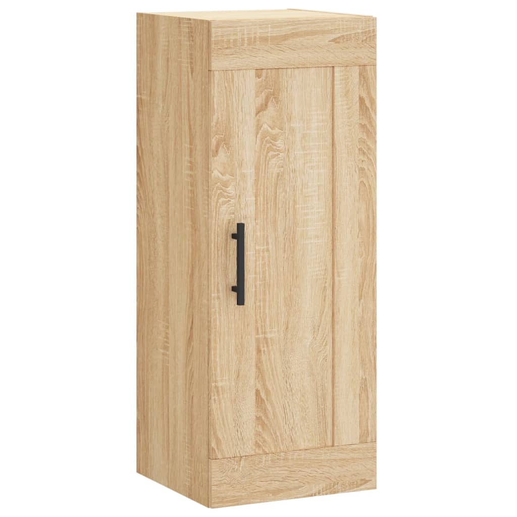 Wandschrank Sonoma-Eiche 34,5x34x90 cm Holzwerkstoff