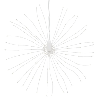 Weihnachtsbeleuchtungen Feuerwerk 2 Stk. 140 LEDs Kaltweiß 17cm