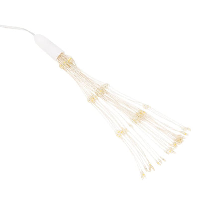 Weihnachtsbeleuchtungen Feuerwerk 2 Stk. 140 LEDs Kaltweiß 17cm