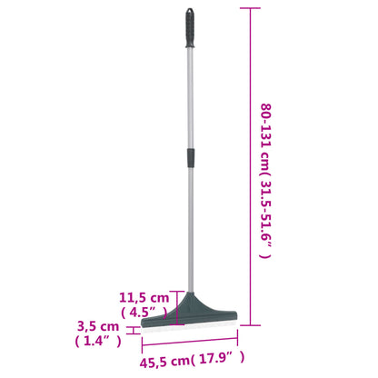 Rechen für Kunstrasen Dunkelgrün 131 cm PP