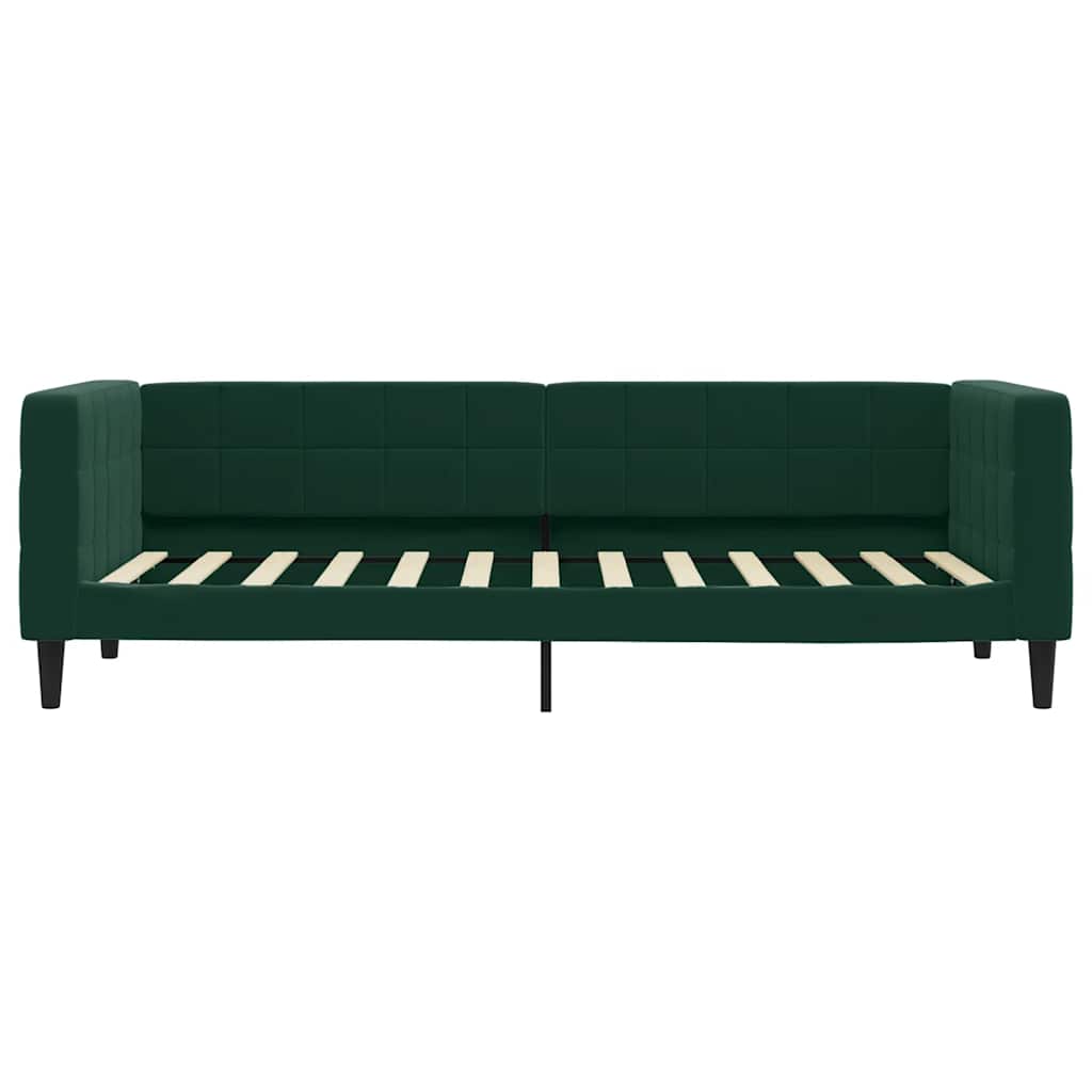Tagesbett Dunkelgrün 80x200 cm Samt