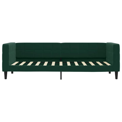 Tagesbett Dunkelgrün 80x200 cm Samt
