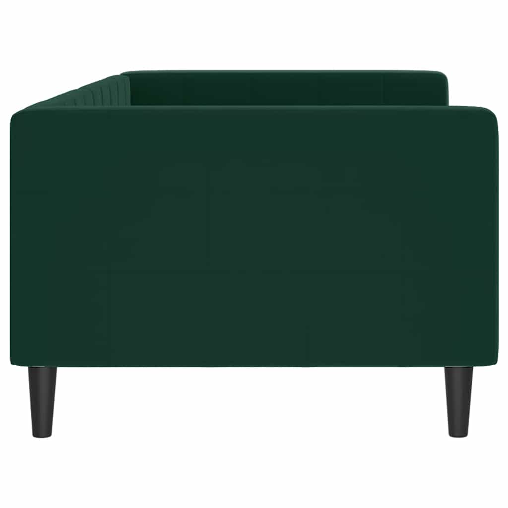 Tagesbett Dunkelgrün 90x200 cm Samt