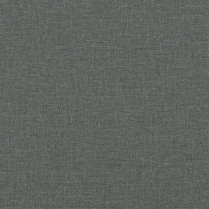 Tagesbett Dunkelgrau 100x200 cm Stoff