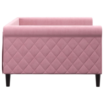 Tagesbett Rosa 100x200 cm Samt