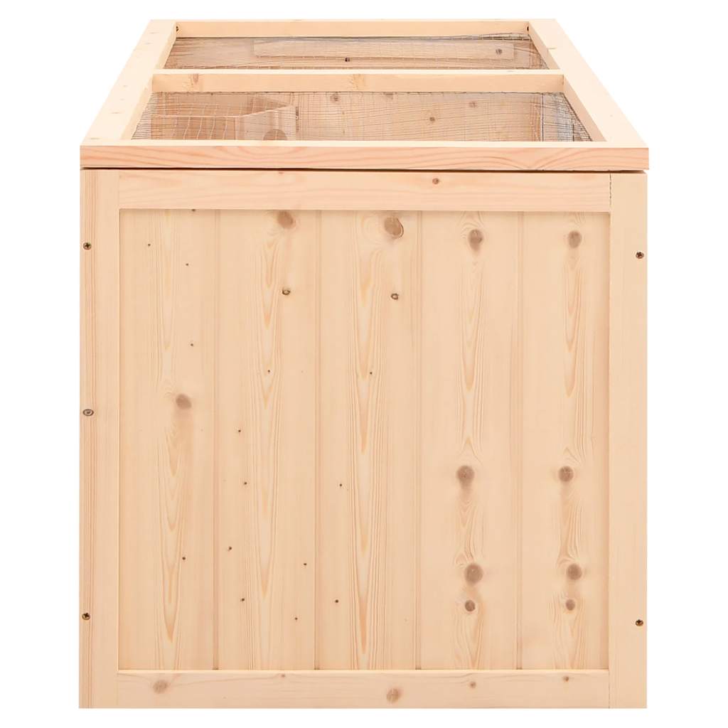 Hamsterkäfig 104 x 52 x 54 cm Massivholz Tanne