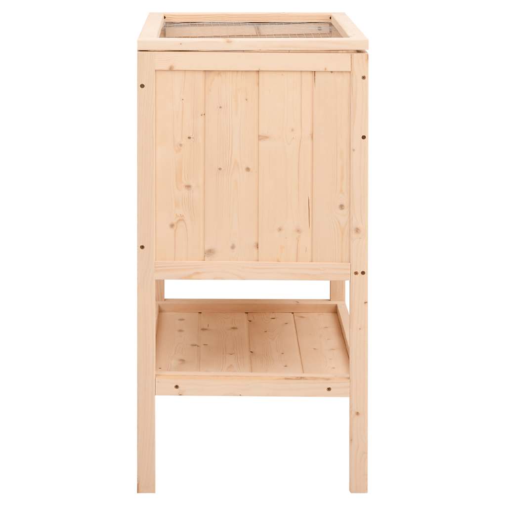 Hamsterkäfig 55 x 40 x 80 cm Massivholz Tanne