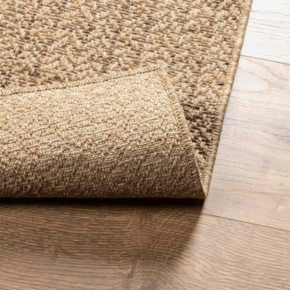 Teppich ZIZUR 120x170 cm Jute-Optik Indoor und Outdoor