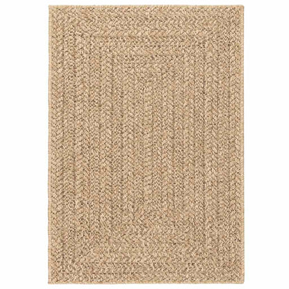 Teppich ZIZUR 160x230 cm Jute-Optik Indoor und Outdoor