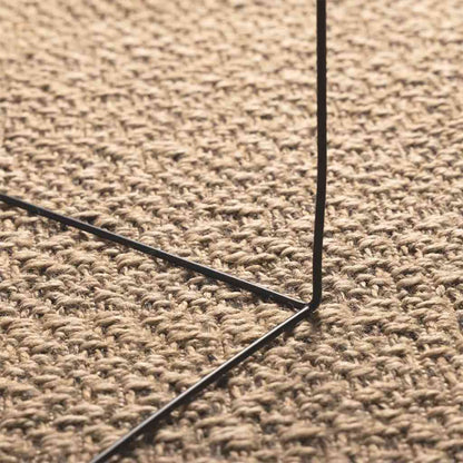 Teppich ZIZUR 160x230 cm Jute-Optik Indoor und Outdoor