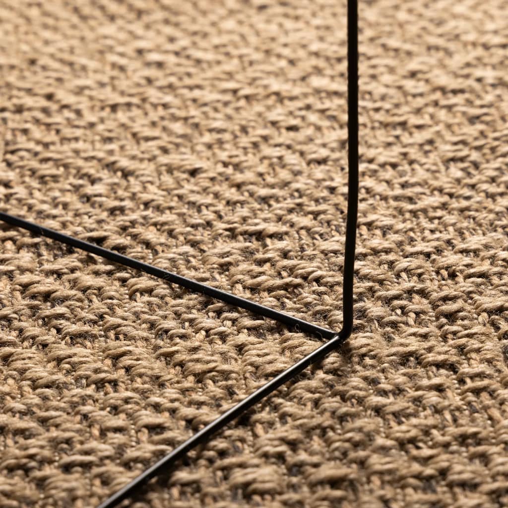 ZIZUR rug 200x290 cm jute look indoor and outdoor