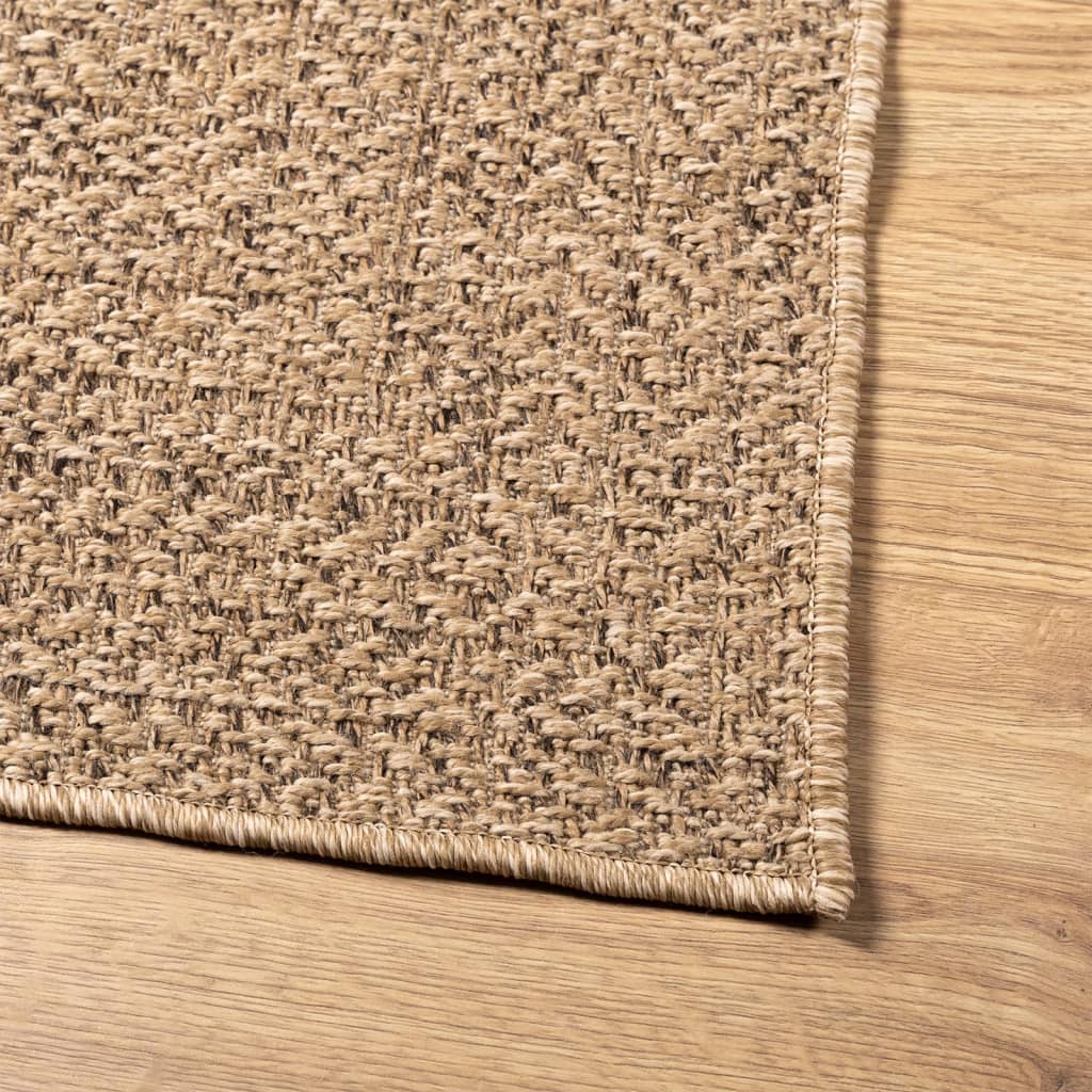 ZIZUR rug 200x290 cm jute look indoor and outdoor