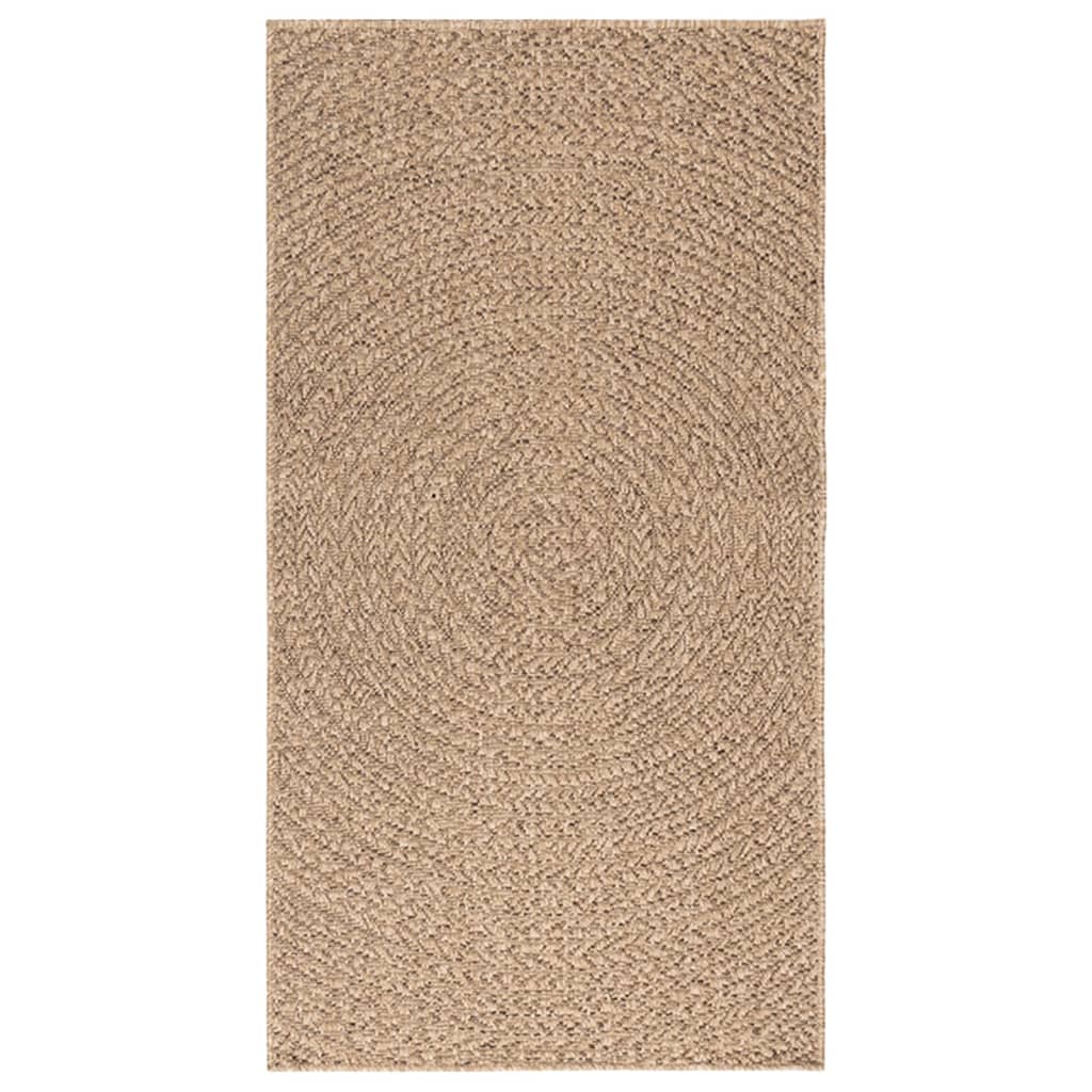 Teppich ZIZUR 80x150 cm Jute-Optik Indoor und Outdoor