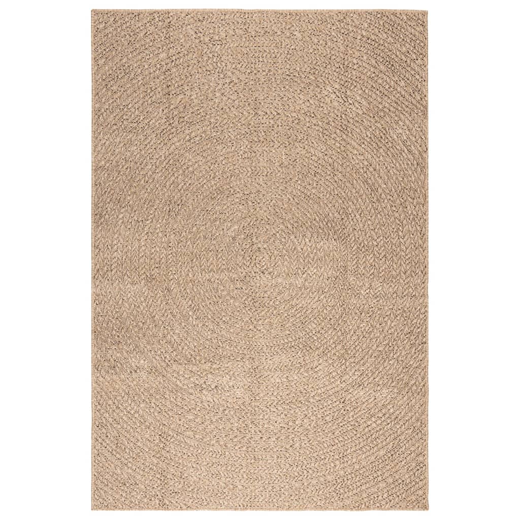 Teppich ZIZUR 140x200 cm Jute-Optik Indoor und Outdoor