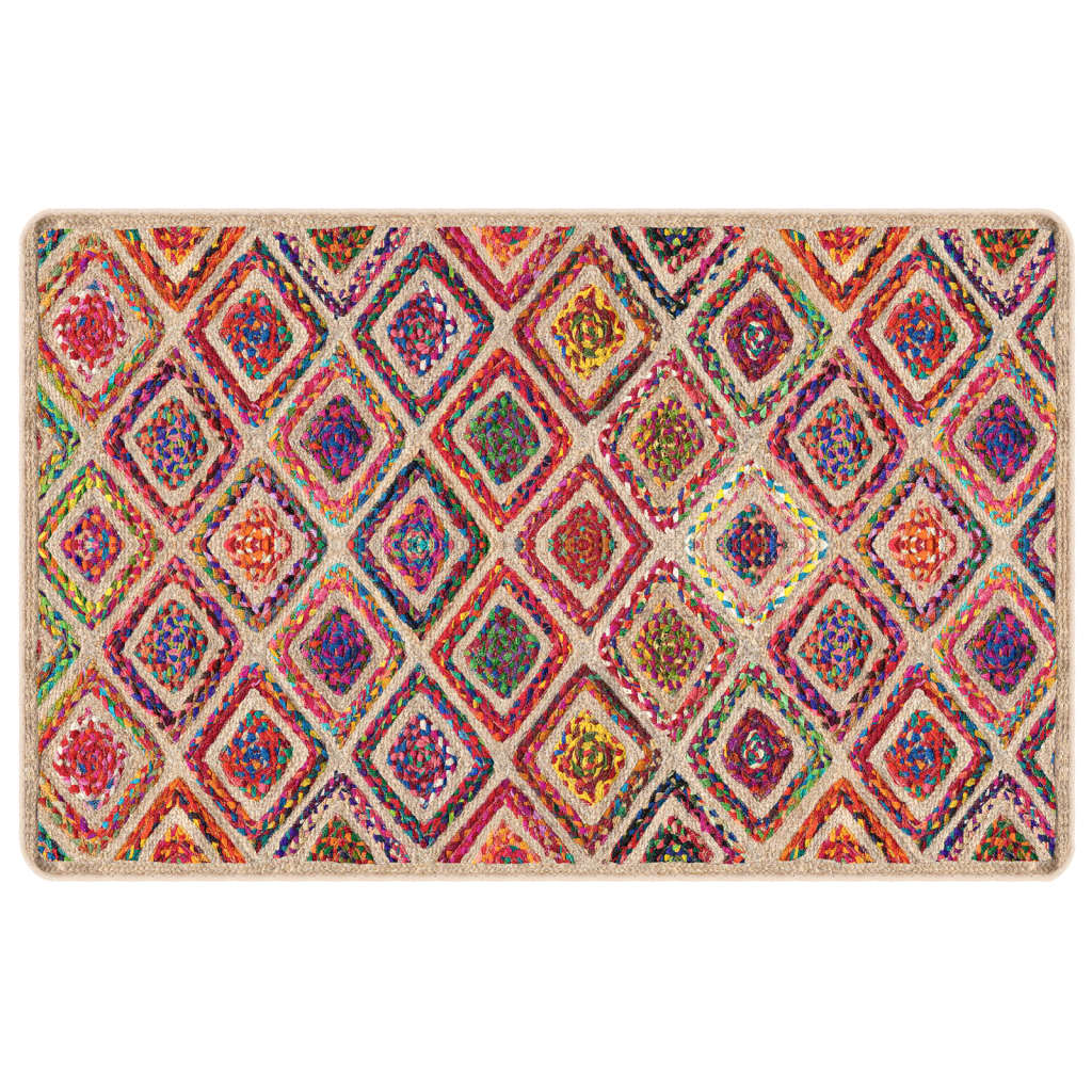 Teppich Waschbar Mehrfarbig 190x300 cm