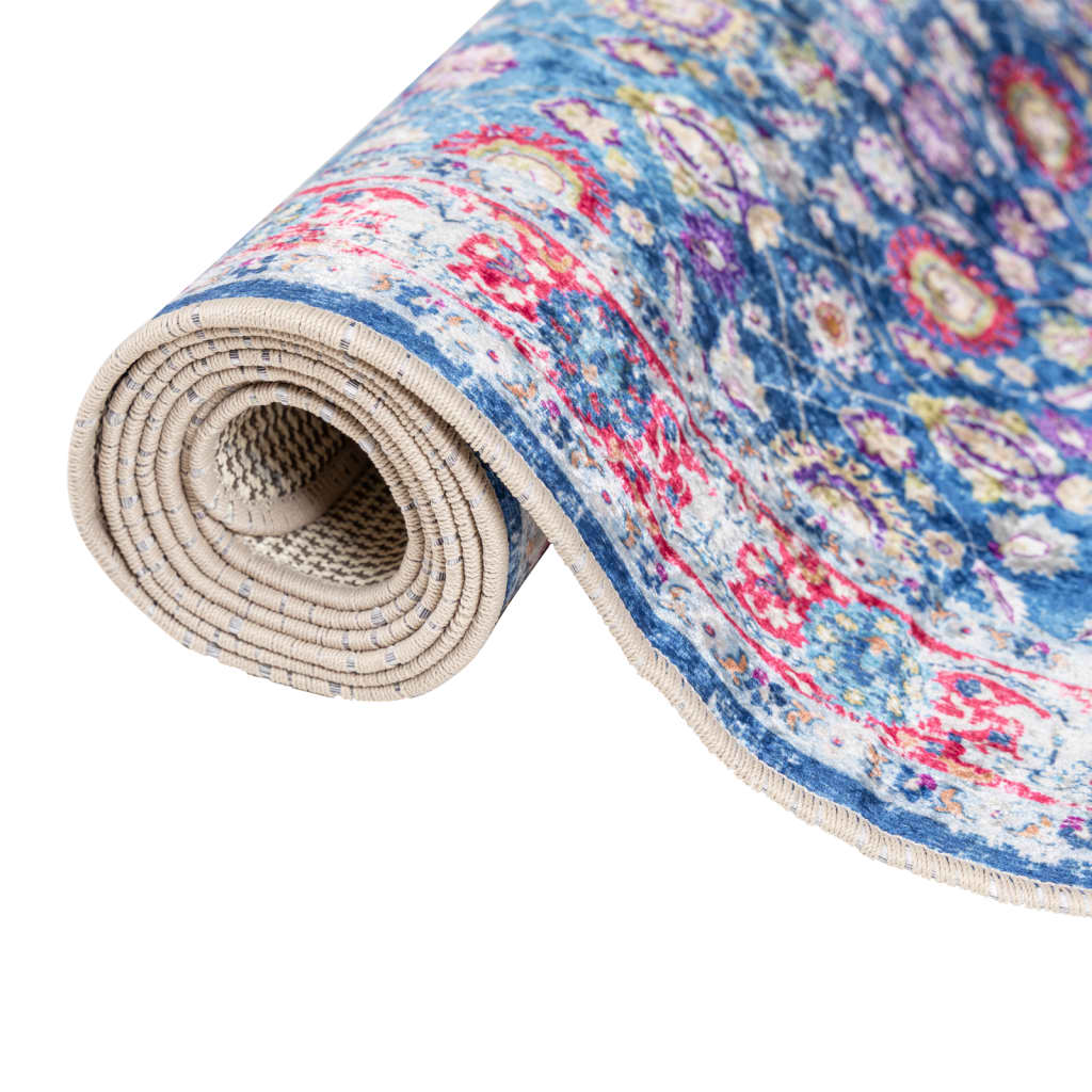 Teppich Waschbar Mehrfarbig 190x300 cm
