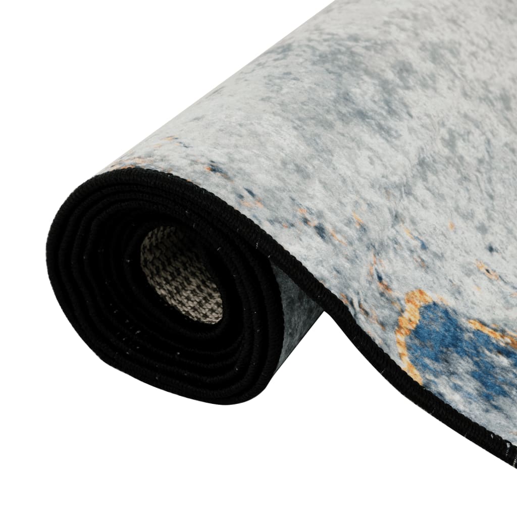 Teppich Waschbar Mehrfarbig 120x180 cm