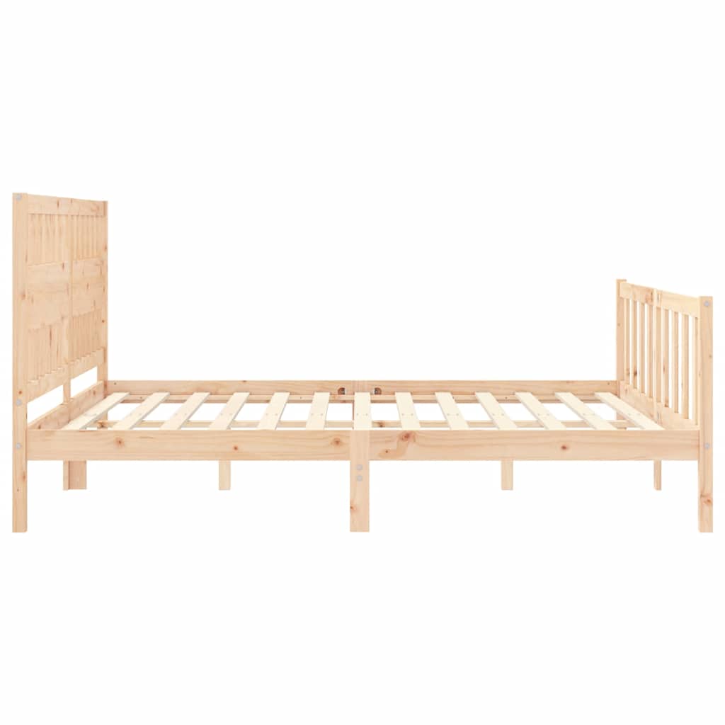 Bettgestell ohne Matratze Super King Size Massivholz Kiefer