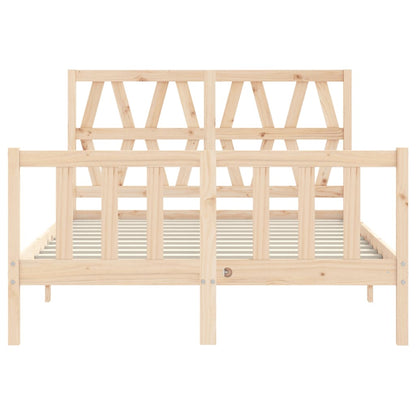 Massivholzbett ohne Matratze 140x200 cm Kiefernholz