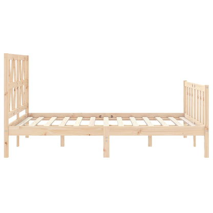 Massivholzbett ohne Matratze 140x200 cm Kiefernholz