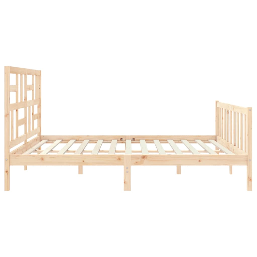Bettgestell ohne Matratze Super King Size Massivholz Kiefer