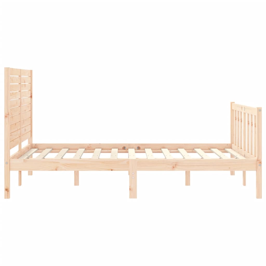 Massivholzbett ohne Matratze 140x200 cm Kiefernholz