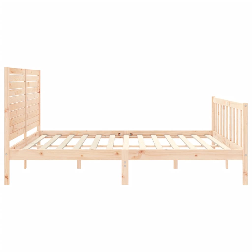 Bettgestell ohne Matratze Super King Size Massivholz Kiefer