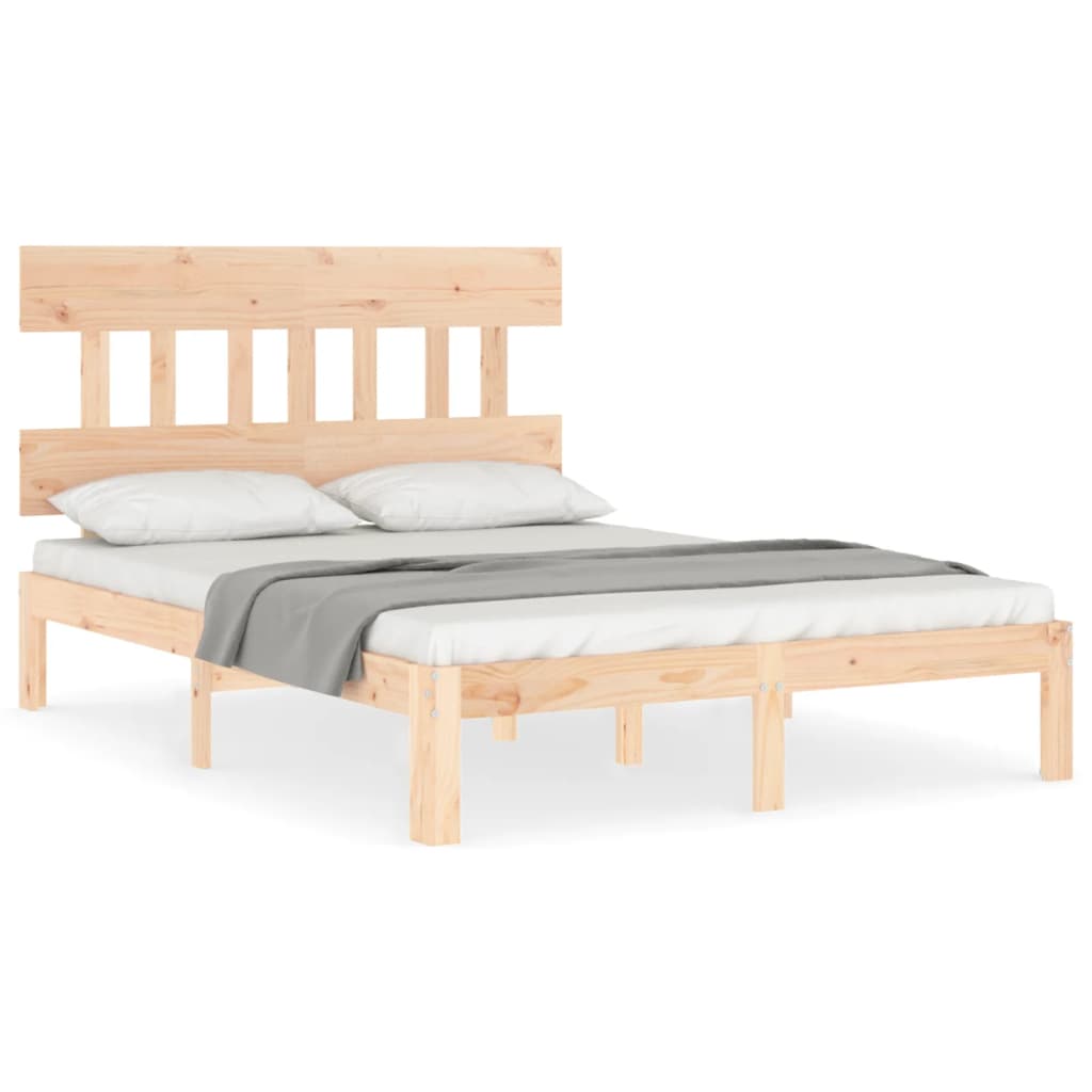Bettgestell ohne Matratze Klein Doppelbett Massivholz Kiefer