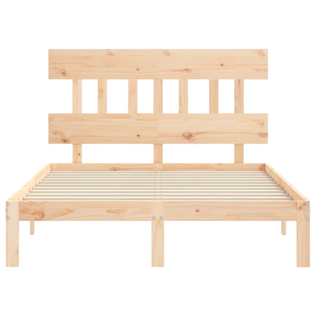 Bettgestell ohne Matratze Klein Doppelbett Massivholz Kiefer