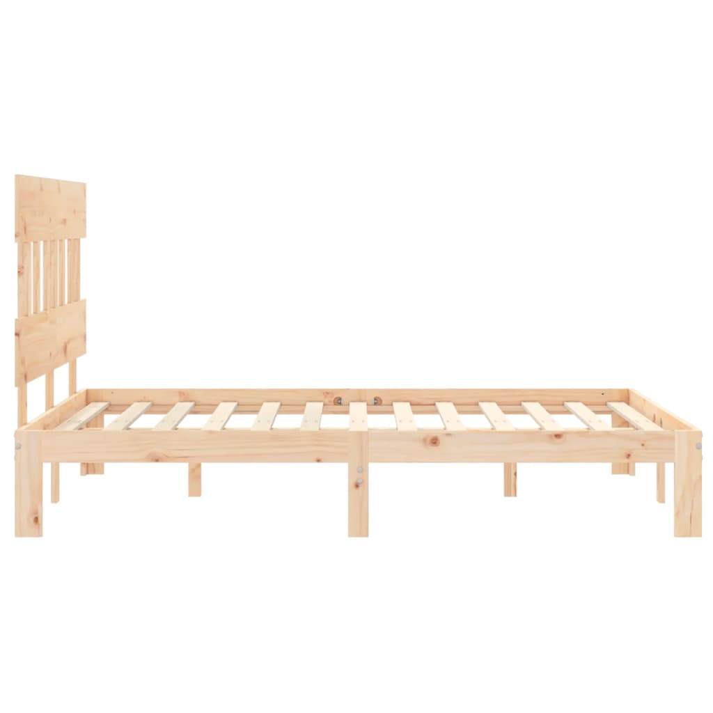Bettgestell ohne Matratze Klein Doppelbett Massivholz Kiefer