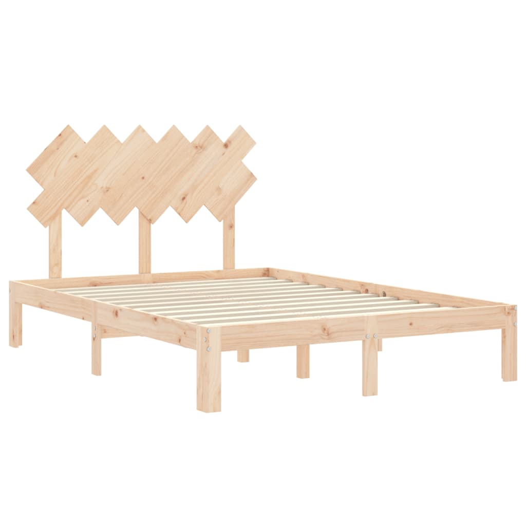 Bettgestell ohne Matratze Klein Doppelbett Massivholz Kiefer