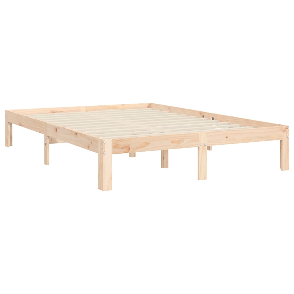 Bettgestell ohne Matratze Klein Doppelbett Massivholz Kiefer