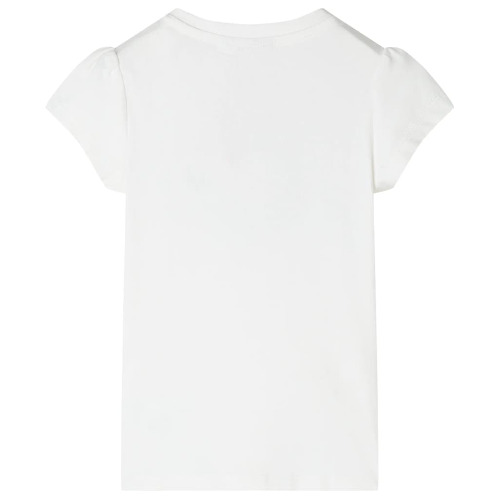 Kinder-T-Shirt Ecru 92