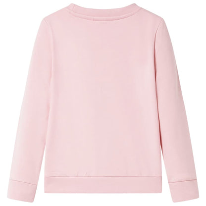 Kinder-Sweatshirt Hellrosa 116