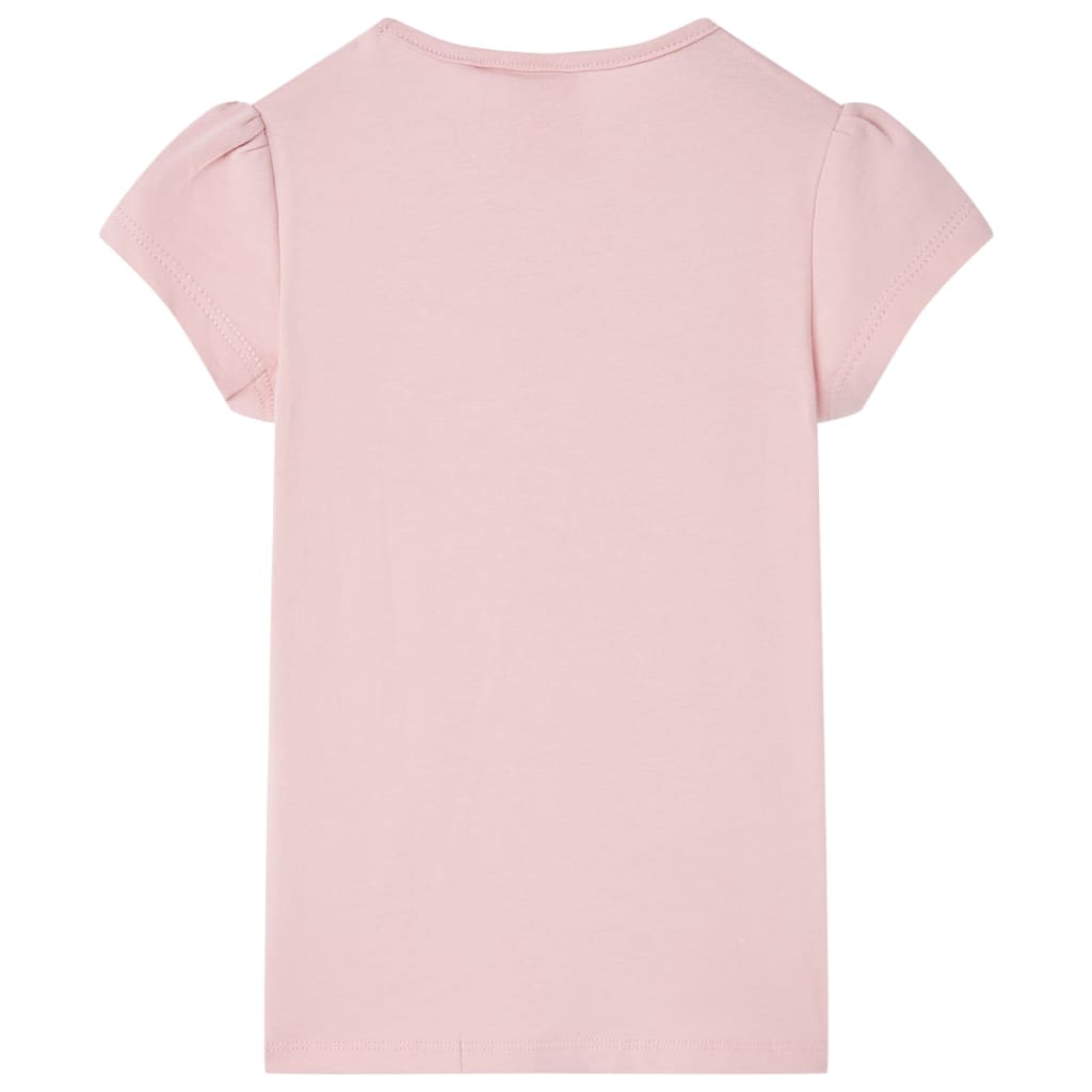 Kinder-T-Shirt Hellrosa 92