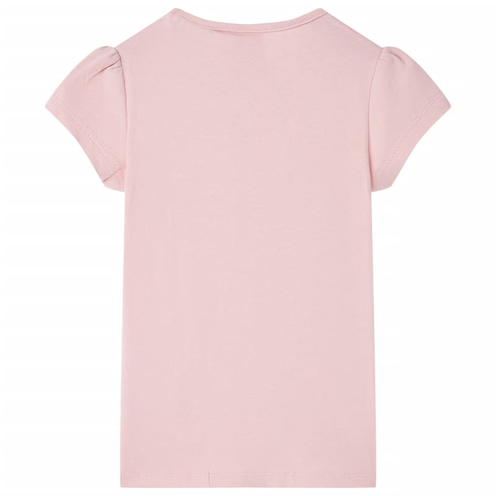 Kinder-T-Shirt Hellrosa 116