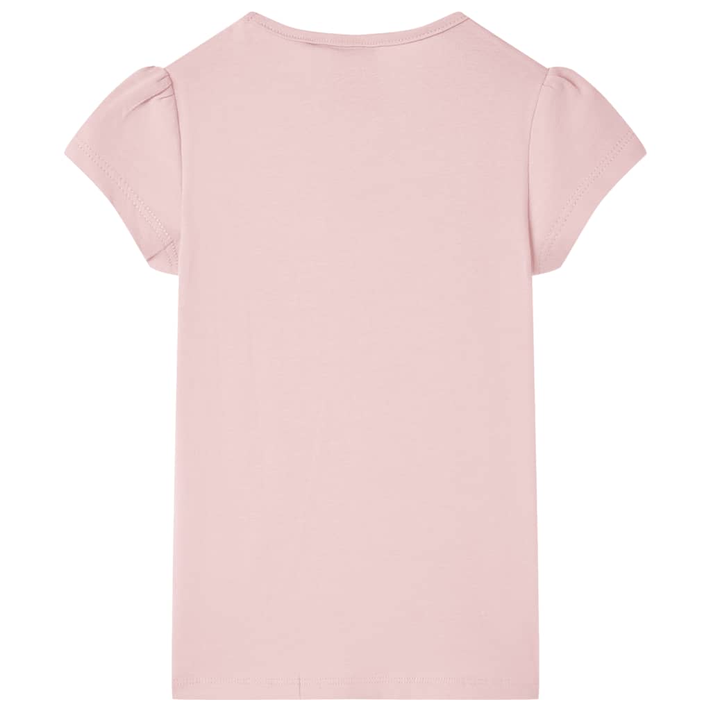 Kinder-T-Shirt Hellrosa 104