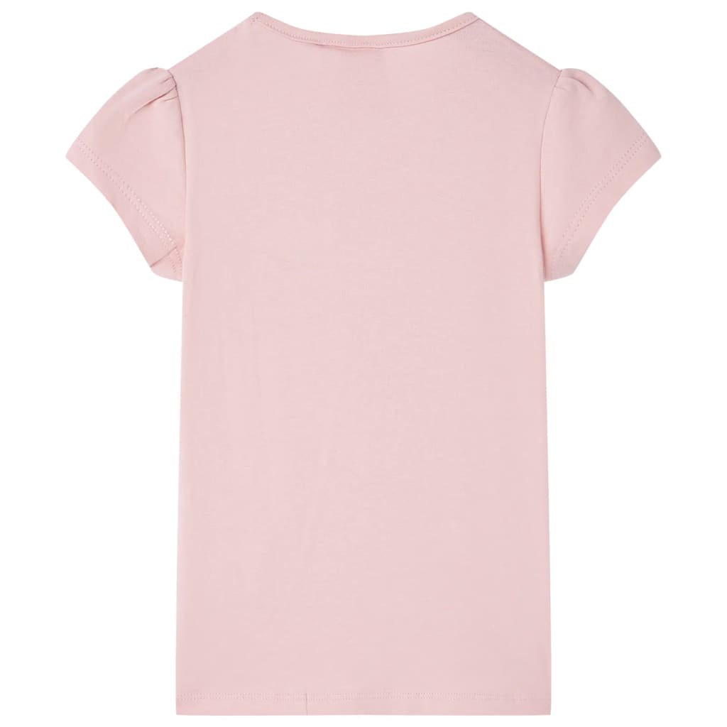 Kinder-T-Shirt Hellrosa 116