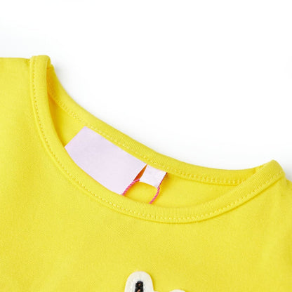 Kids'T-shirt Light Pink 140 Yellow 140