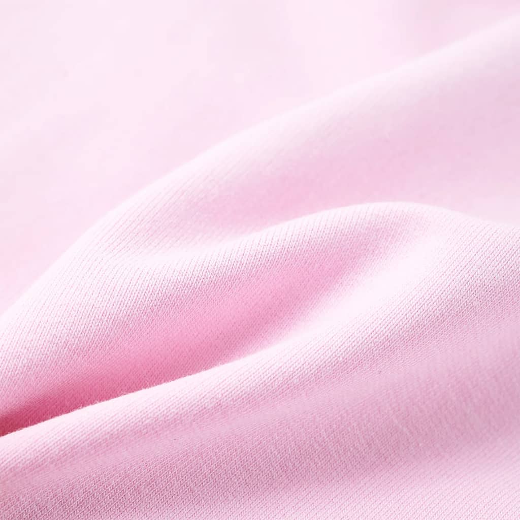 Kinder-Kapuzenpullover Hellrosa 104