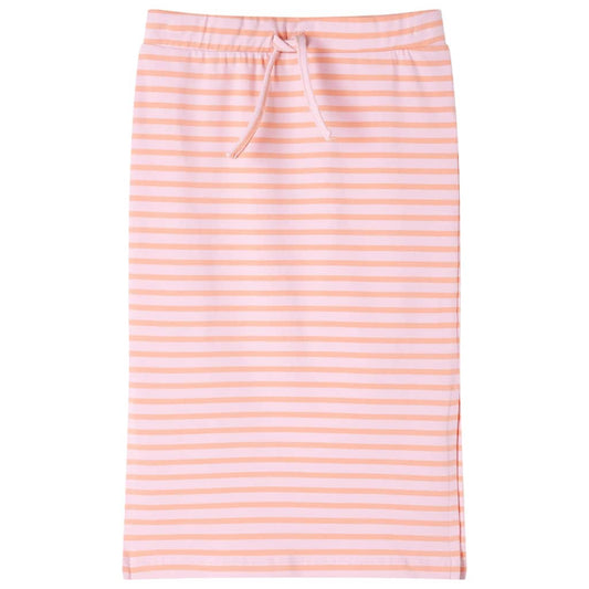 Kinderrock mit Streifen Gerade Rosa 116