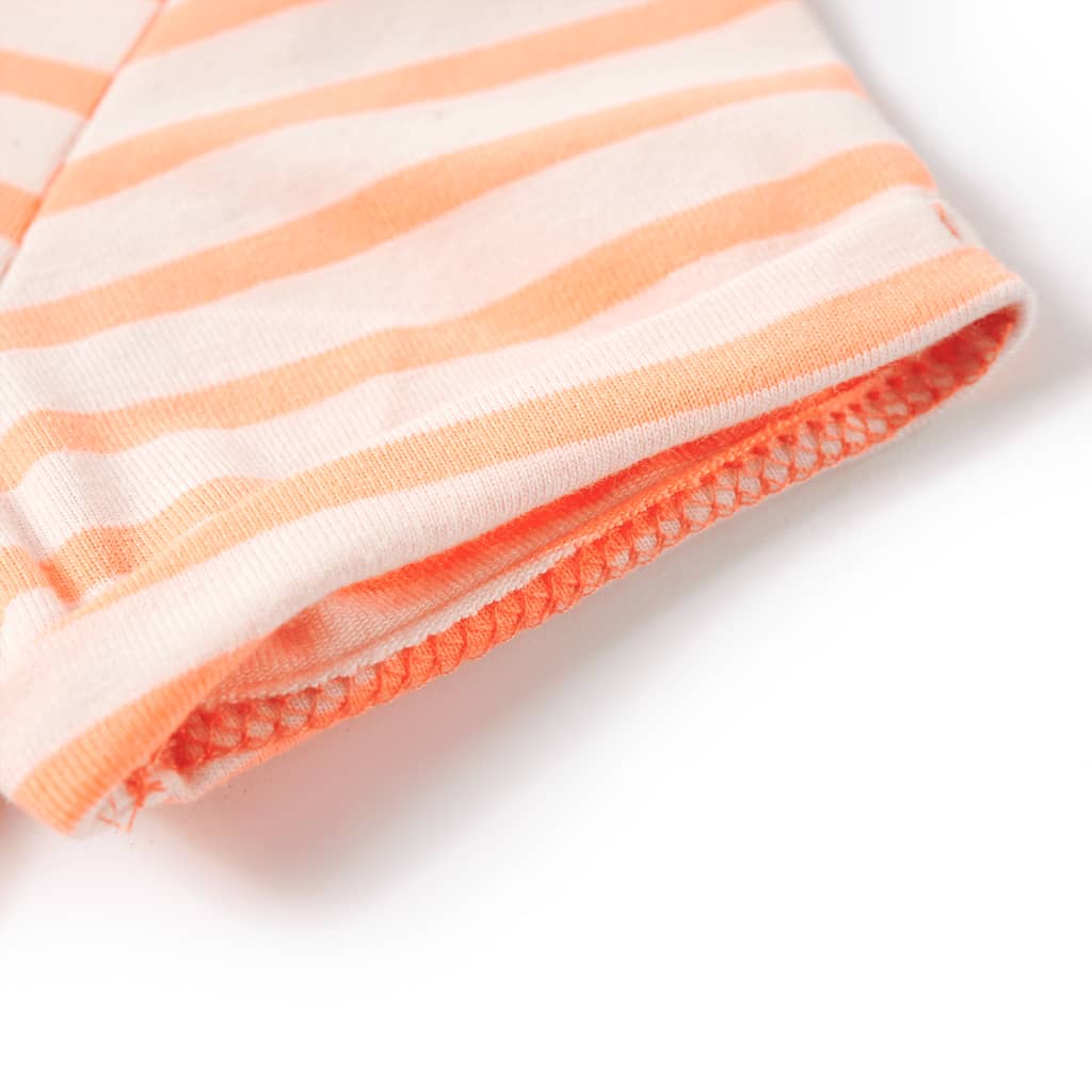 Kinder-T-Shirt Neonorange 104